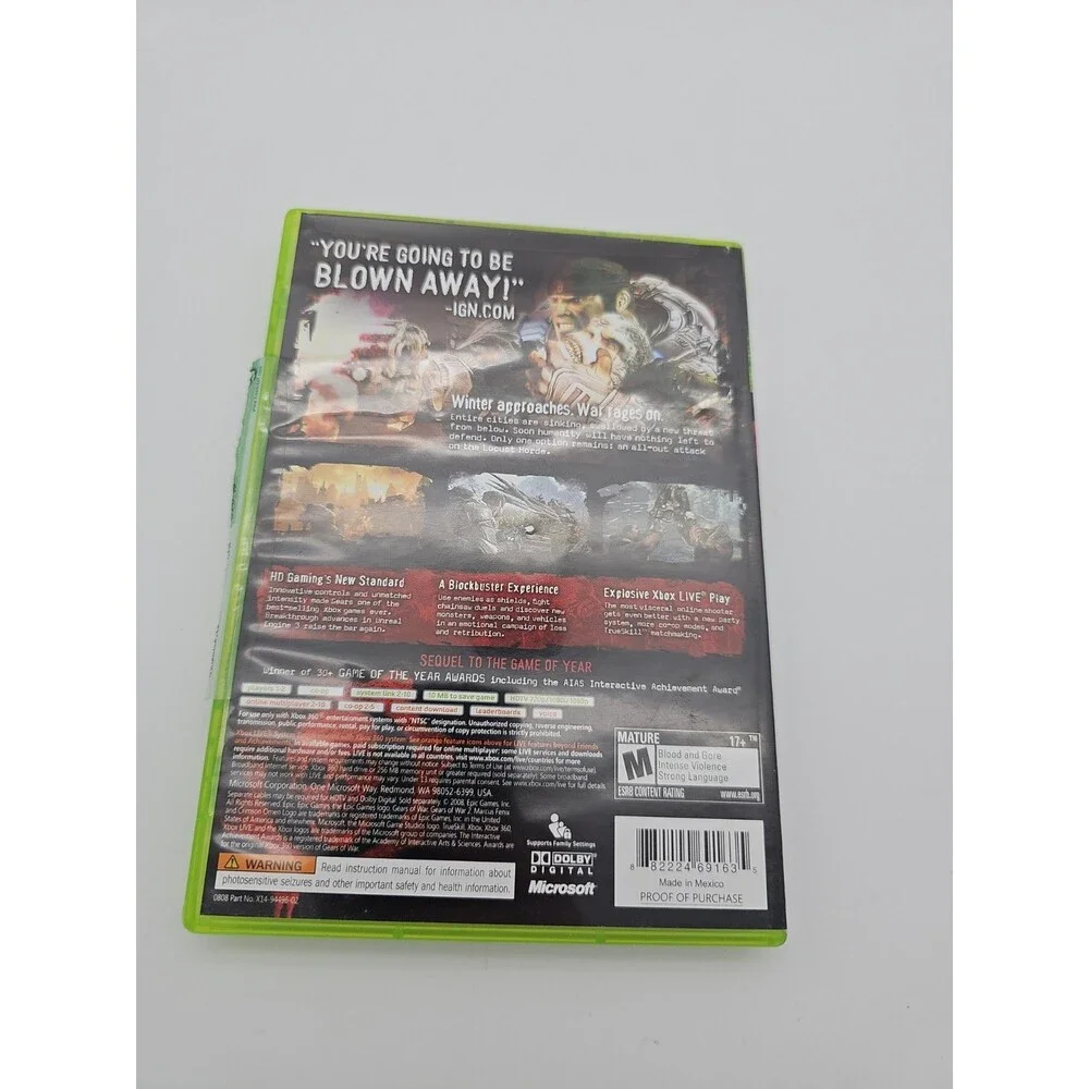 Gears of War 2 - Microsoft Xbox 360